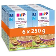HiPP PRAEBIOTIK Milk Porridge Multigrain with Plums 6× 250g - Milk Porridge