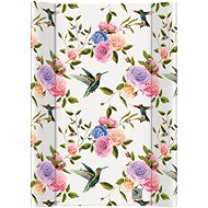 Přebalovací podložka CEBA BABY Comfort přebalovací podložka s pevnou deskou 50 × 70 cm, Flora&Fauna Flores