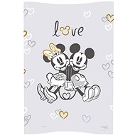 Přebalovací podložka CEBA BABY přebalovací podložka měkká Cosy 50 × 70 cm, Disney Minnie & Mickey Grey
