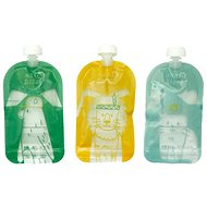 BADABULLE set of sachets 150 ml, 15 pcs - Baby food pouch