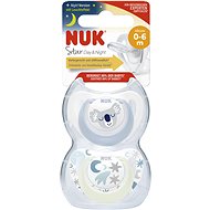 NUK Star Den&Noc 0–6 m, box kluk, 2 ks - Dudlík