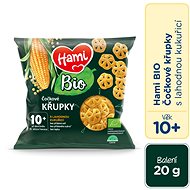 Křupky pro děti Hami Bio čočkové křupky s kukuřicí 20 g, 10+