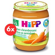 HiPP BIO Karotka s bramborami - 6× 125 g - Příkrm
