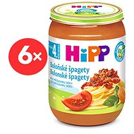 HiPP BIO Špagety v boloňské omáčce - 6× 190 g - Příkrm