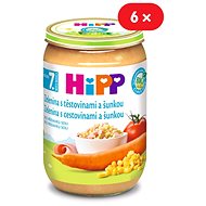 Příkrm HiPP BIO Zelenina s těstovinami a šunkou - 6× 220 g