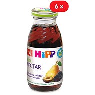 HiPP BIO Plum nectar - 6 × 200 ml - Liquid Complementary Food