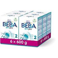 BEBA OPTIPRO 2 (6× 600 g) - Kojenecké mléko