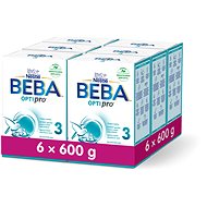 BEBA OPTIPRO 3 (6× 600 g) - Kojenecké mléko