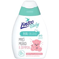 LINTEO BABY Mycí mléko a šampon s BIO měsíčkem lékařským 250 ml - Dětský šampon