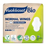 VUOKKOSET 100% BIO Normal Wings thin 12 ks - Menstruační vložky