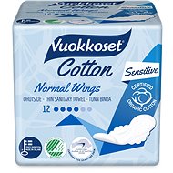 VUOKKOSET Cotton Normal Wings Thin 12 ks  - Menstruační vložky