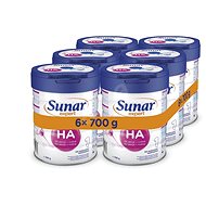 Sunar Expert HA, 2× (3× 700 g) - Kojenecké mléko