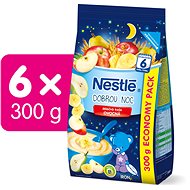 NESTLÉ Ovocná Kaše Dobrou noc 6× 300 g - Mléčná kaše
