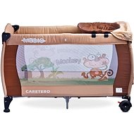 CARETERO Medio brown - beige - Cestovní postýlka