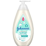 JOHNSON'S BABY Cottontouch koupel a mycí gel 2v1 500 ml - Dětská pěna do koupele