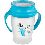 Baby cup LOVI Cup 360° JUNIOR 250ml with Handles INDIAN - Blue
