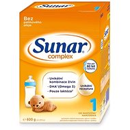 Sunar Complex 1 počáteční kojenecké mléko, 600 g - Kojenecké mléko