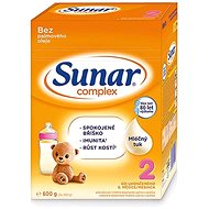 Sunar Complex 2 pokračovací kojenecké mléko, 600 g - Kojenecké mléko