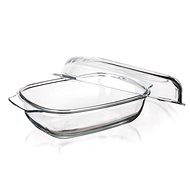 BANQUET CASEO Glass Roasting Pan with Lid 5.7l, Oblong
