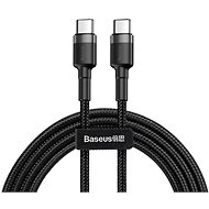 Datový kabel Baseus Flash Charging 60W USB-C Cable 1m gray/black - Datový kabel
