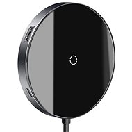 Baseus Circular Mirror Wireless Charger intelligent HD HUB Dark gray - Replikátor portů