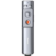 Prezentér Baseus Orange Dot Wireless Presenter Red Laser, Grey
