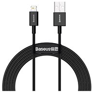 Baseus Superior Series rychlonabíjecí kabel USB/Lightning 2.4A 1m černá - Datový kabel