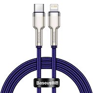 Baseus Cafule Series nabíjecí / datový kabel USB-C na Lightning PD 20W 1m, fialová - Datový kabel