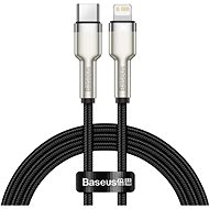 Baseus Cafule Series nabíjecí / datový kabel USB-C na Lightning PD 20W 2m, černá - Datový kabel
