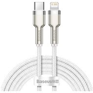Baseus Cafule Series nabíjecí / datový kabel USB-C na Lightning PD 20W 2m, bílá - Datový kabel