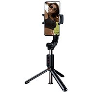 Stabilizátor Baseus Lovely Uniaxial Bluetooth Folding Stand Selfie Gimbal Stabilizer Black