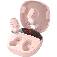 Baseus Encok WM01 Plus Pink - Bezdrátová sluchátka