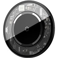 Baseus Magnetic Wireless Charger Transparent - Bezdrátová nabíječka