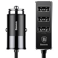 Baseus Enjoy Together 4x USB Patulous Car Charger 5.5A Black - Nabíječka do auta