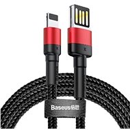Baseus Cafule Lightning Cable Special Edition 2.4A 1M Red+Black - Datový kabel