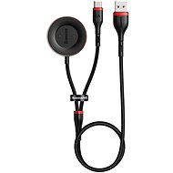 Datový kabel Baseus Cafule Series Data Cable USB to USB-C + Watch Charging Dock for Huawei 1.5m Red+Black - Datový kabel