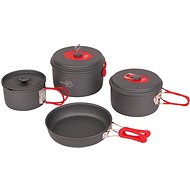 Bo-Camp Cookware set Explorer 4 pcs Hard anodized ALU - Kempingové nádobí
