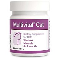 Vitamíny pro kočky Dolfos Multivital Cat 90 mini tbl. - vitamíny pro zdraví koček