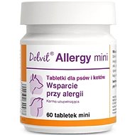 Dolfos Dolvit Allergy mini 60 tbl - for allergy relief - Food Supplement for Dogs