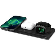 MagSafe bezdrátová nabíječka Belkin BOOST CHARGE PRO MagSafe 3v1 Bezdrátová nabíjecí podložka pro iPhone/Apple Watch/AirPods, čer