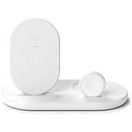 Belkin BOOST CHARGE 3v1 Bezdrátové nabíjení pro iPhone/Apple Watch/AirPods, bílá - Bezdrátová nabíječka