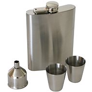 Termoska Berndorf Sandrik Placatka 240 ml, nálevka + 2 pohárky - Termoska