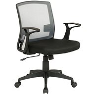 BHM GERMANY Irena černo-šedá - Kancelářská židle