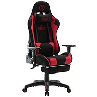 BHM Germany Turbo LED, Textile, Black / Red - Gaming Chair