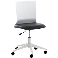 BHM GERMANY Apolda, syntetická kůže, šedá - Kancelářská židle