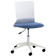 BHM GERMANY Apolda, textil, modrá - Kancelářská židle
