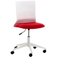 BHM GERMANY Apolda, textil, červená - Kancelářská židle