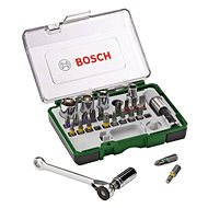 Bosch Šroubovací mini sada s ráčnou Extra Hard pro hobby použití, 27 ks - Sada bitů