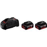 Bosch Starter Set 2 x GBA 18V + GAL 1880 CV Professional - Charger and Spare Batteries