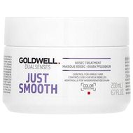 GOLDWELL Dualsenses Just Smooth 60sec Treatment uhlazující maska pro nepoddajné vlasy 200 ml - Maska na vlasy